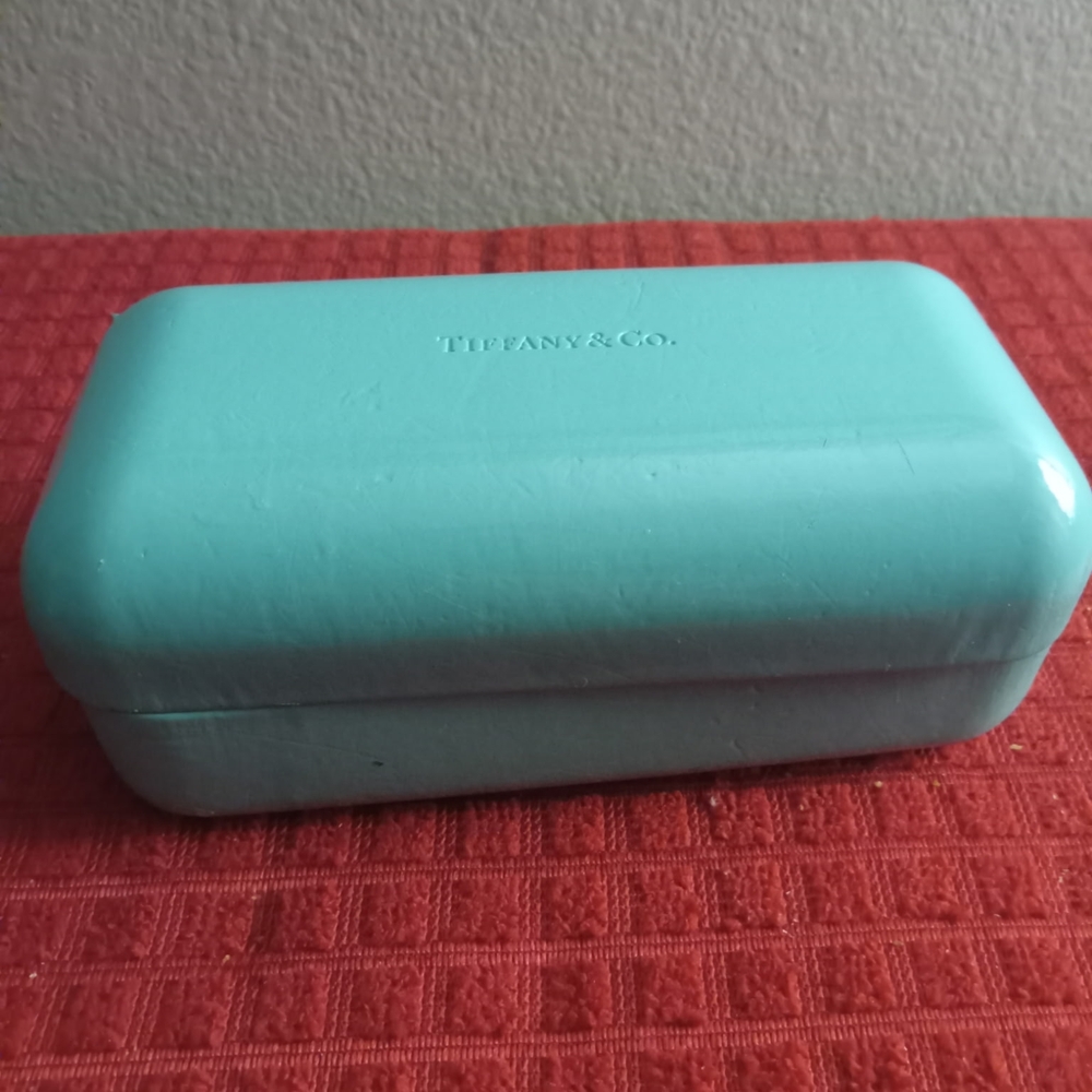 Tiffany & Co. Blue Glasses Case